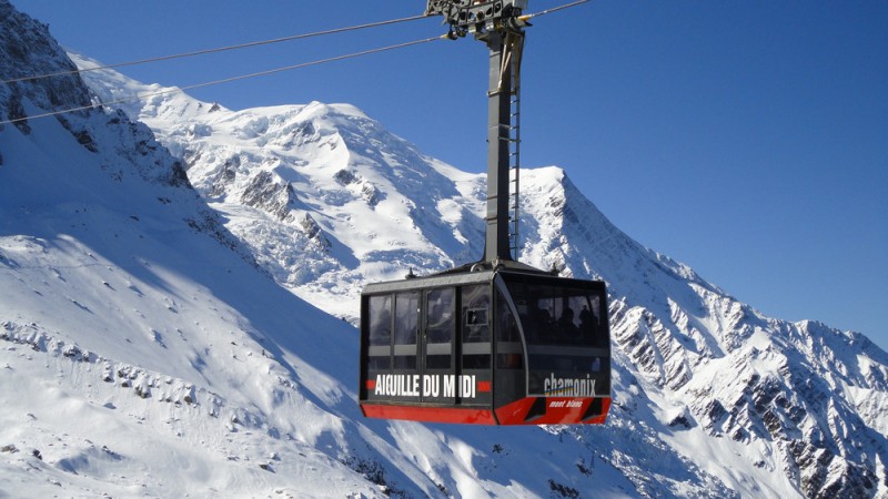 Ascension à sensation sur l'Aiguille du Midi